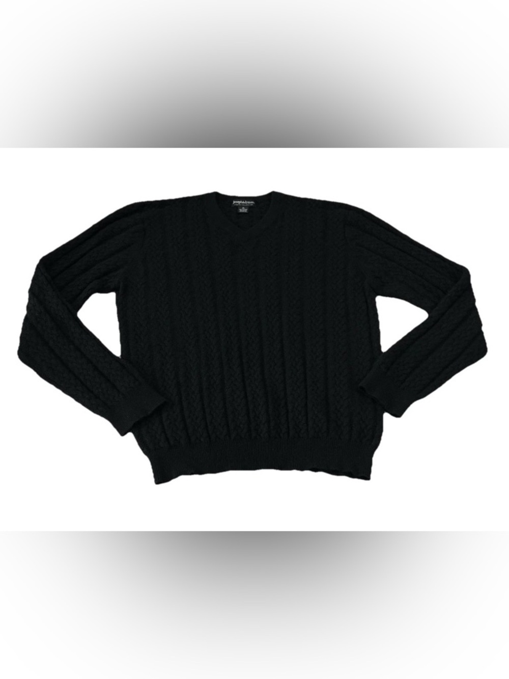 Joseph & Lyman Limited Collection Sweater Mens XL Cable Knit Cashmere Pullover